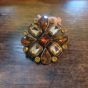 Rhinestone brooch vintage